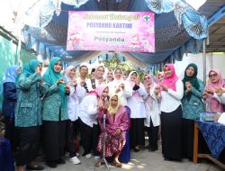 Tinjau Posyandu di Kota Serang, Ketua TP Posyandu Provinsi Banten Tinawati Andra Soni Sebut Transformasi New Posyandu Berjalan Baik