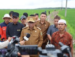 Gubernur Banten Andra Soni Tinjau Lokasi Program Jalan Usaha Tani