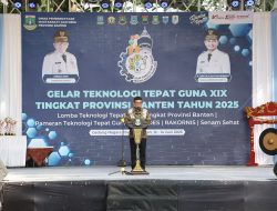 Gelar TTG XIX Tahun 2025, Gubernur Banten Andra Soni: Pemprov Banten Komitmen Dukung Karya Inovasi Anak Bangsa