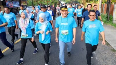 KORPRI Run Menuju Pornas Korpri 2025, Sekda Provinsi Banten Deden Apriandhi H: Tingkatkan Okupansi Hotel Kawasan Anyer