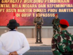 Sekda Provinsi Banten Deden Apriandhi H Buka Pembinaan Mental, Bela Negara dan Kepemimpinan Pegawai RSUD Banten