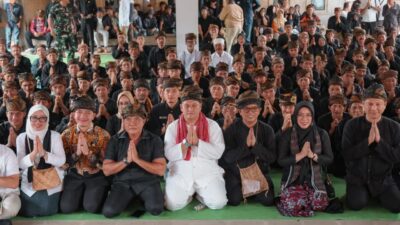 Seren Taun Cisungsang Jadi Simbol Ketahanan Pangan, Gubernur Andra Soni Tekankan Pelestarian Budaya Adat