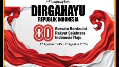 DPRD Kota Serang Mengucapkan Dirgahayu Republik Indonesia Ke- 80 Tahun/ 2025
